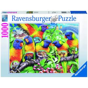 Puzzle Land der Lorianer 1000 Teile Papier - 28 x 6 x 38 cm