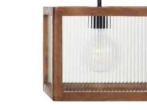 Lampe suspension PENNA Marron - Bois massif - 65 x 151 x 25 cm