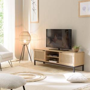 TV-Möbel MARCEAU Braun - Holz teilmassiv - 40 x 48 x 147 cm