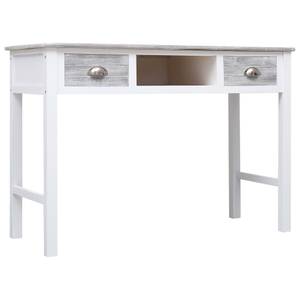 Schreibtisch 298584 Grau - Holzwerkstoff - Holzart/Dekor - 45 x 76 x 110 cm