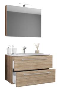 Badezimmerset Muniz II (2-teilig) Braun - Eiche Sonoma Dekor - Breite: 80 cm