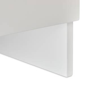Meuble bas de lavabo blanc Marron - Blanc - Bambou - Bois manufacturé - 60 x 60 x 30 cm