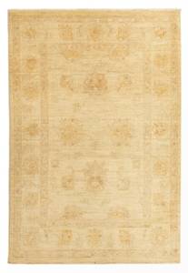 Ziegler Teppich - 120 x 86 cm - beige Beige - Kunststoff - 86 x 1 x 120 cm