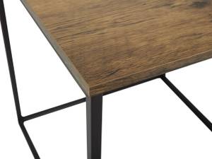 Table d'appoint DENNY Noir - Marron - Bois manufacturé - 35 x 39 x 35 cm