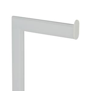 WC Garnitur in Weiß Weiß - Metall - 20 x 72 x 20 cm