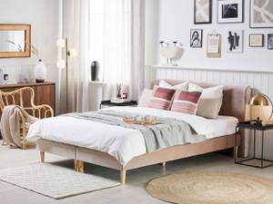 Doppelbett MARQUISE Beige - Pink - Breite: 171 cm