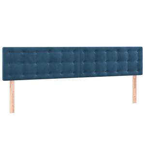 Lit à sommier tapissier 3017268-21 Bleu foncé - Largeur : 180 cm