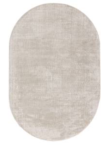 Viskoseteppich Oval Nova 2 Grau - Naturfaser - 150 x 1 x 230 cm
