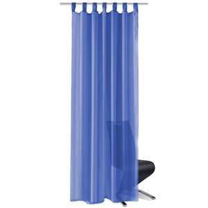 Rideau(lot de 2) 294201 Bleu - Hauteur : 175 cm