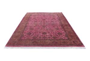 Designer Teppich - 274 x 188 cm - rosa Pink - Kunststoff - 188 x 1 x 274 cm