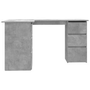 Schreibtisch 3001905 Grau - Holzwerkstoff - 100 x 76 x 145 cm