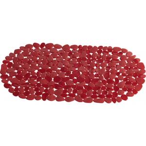 Tapis antidérapant 70x35cm Rouge - Matière plastique - 70 x 2 x 35 cm