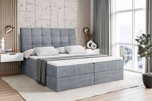 Boxspringbett BRUGO Grau - Breite: 160 cm - H4