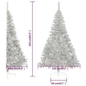 Sapin de noël 3009944-2 Argenté - 125 x 240 x 125 cm