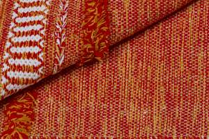 Moderner Boston-Teppich Orange - Textil - 240 x 1 x 60 cm