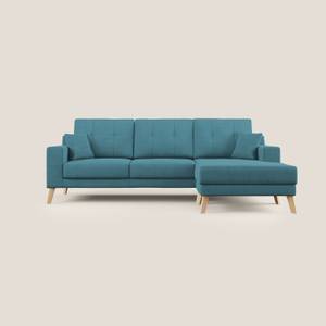 Danish Ecksofa Hellblau