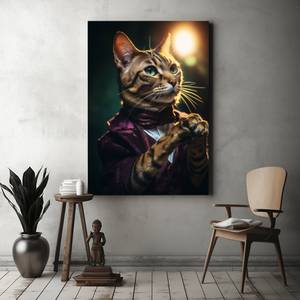 Leinwandbild Sir. Cat lV 80 x 120 cm