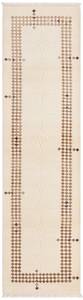 Tapis de passage Darya CCCII Beige - Textile - 79 x 1 x 297 cm