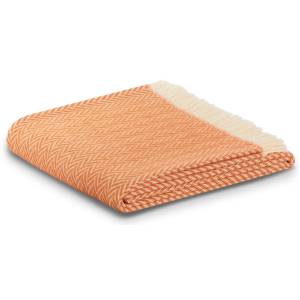 couverture / plaid 130x180cm Tissu mélangé - Orange