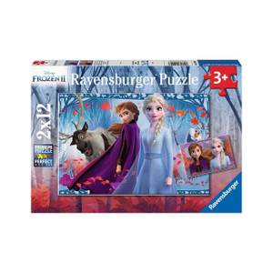 Puzzle Frozen II 2x12 Teile Papier - 20 x 4 x 28 cm