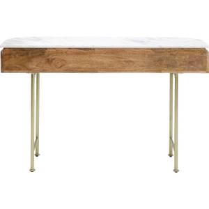 Console Grace Marron - Pierre - Bois/Imitation - 100 x 76 x 30 cm