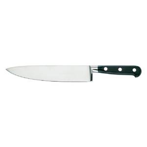Couteau de cuisine lame forgée 25cm Noir - Métal - 1 x 1 x 39 cm