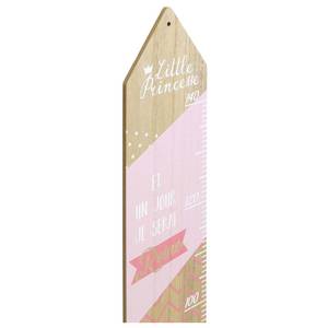 Toise en MDF Little princesse En partie en bois massif - 20 x 100 x 1 cm