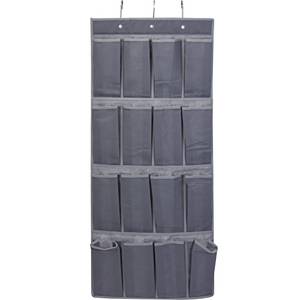 Hängeregal Organizer Grau - Textil - 45 x 112 x 10 cm