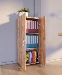 Armoire de bureau Ulas Chêne - Chêne foncé