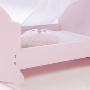 Puppenwiege Prinzessin Sophie Pink - Massivholz - 40 x 58 x 52 cm