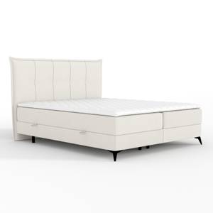 Boxspringbett Metis Creme - Breite: 186 cm