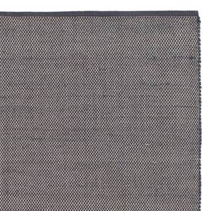 Baumwollteppich Khara Schwarz - Textil - 90 x 6 x 130 cm