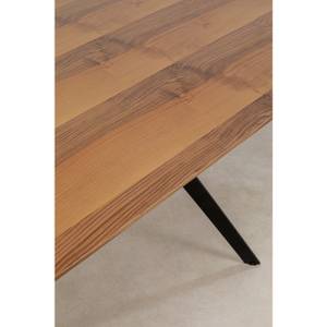 Table Georgetown Marron - Bois massif - 200 x 77 x 90 cm