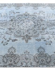 Tapis Ultra Vintage CDXXIX Bleu - Textile - 170 x 1 x 274 cm