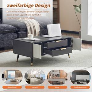 TV-Schrank Einfacher,eleganter Stil Ⅱ Schwarz - Holzwerkstoff - Holz teilmassiv - 40 x 45 x 175 cm