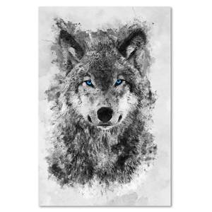 Leinwandbild Wolf Tiere Natur 80 x 120 cm