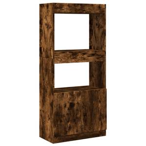 Highboard DE6066 Braun - Holzwerkstoff - 33 x 140 x 63 cm