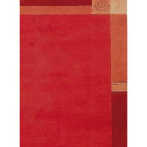 Teppich Manali Wolle Rot - 170 cm x 240 cm