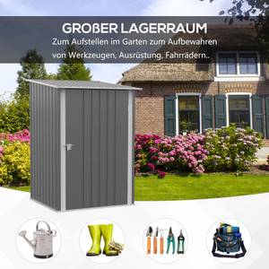 Gartenhaus 845-530V00GY Glas Grau