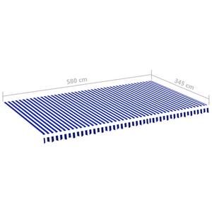 Markisenbespannung 3007858-3 Tiefe: 580 cm