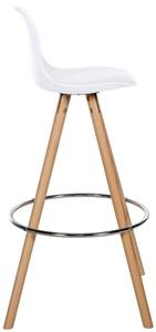 Tabouret de bar Corbin Blanc