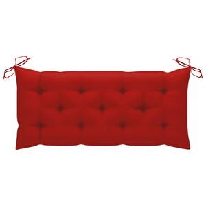 Gartenbank 3006626-2 Rot - Bambus - 38 x 45 x 118 cm