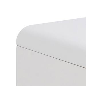 Nachttisch Sussi Weiß - Massivholz - 45 x 59 x 35 cm