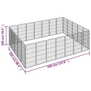 Hundelaufstall  3115962 250 x 100 x 350 cm