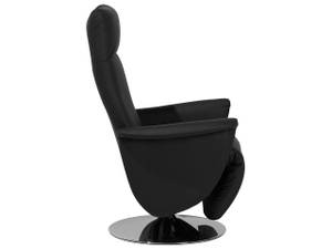 Fauteuil de relaxation PRIME Noir - Argenté