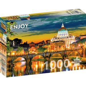 Puzzle Petersdom Vatikan Papier - 24 x 5 x 34 cm