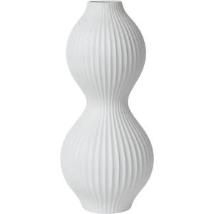 Dekorative Tischleuchte MOMORO Blanc - Porcelaine - Pierre - 9 x 41 x 9 cm