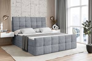 Boxspringbett BRUGO-Z Grau - Breite: 180 cm - H4