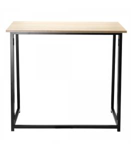 Klappbarer Schreibtisch - L80 cm Braun - Holzwerkstoff - 42 x 74 x 80 cm