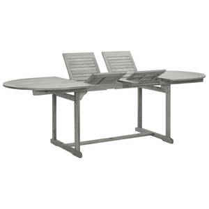 Table de jardin 3012961 Gris - Bois massif - Bois/Imitation - 240 x 75 x 240 cm